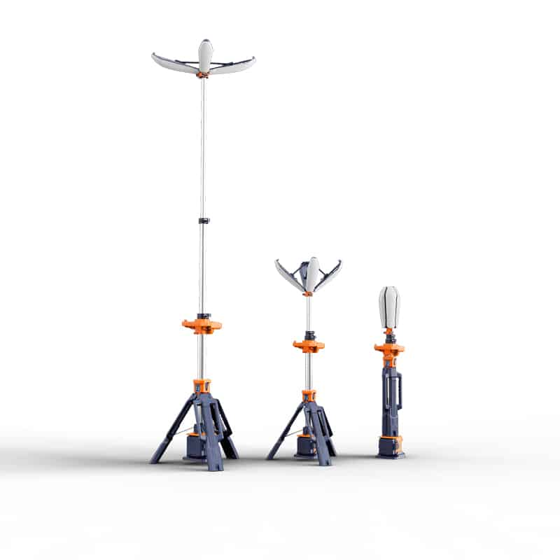 Different Height Display Portable Light Tower